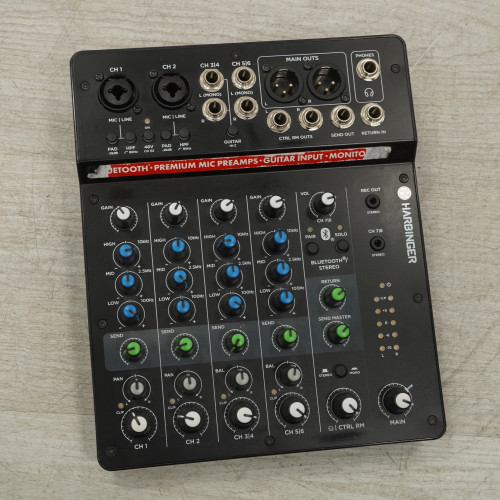Vist Large View of Product Image Which is Used Harbinger LV8 Compact Mixer
