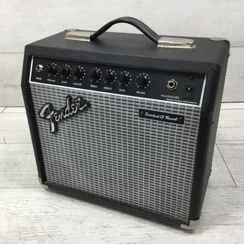 Vist Large View of Product Image Which is Used Fender Sidekick 15 Reverb 1x8 Solid State Amplifier