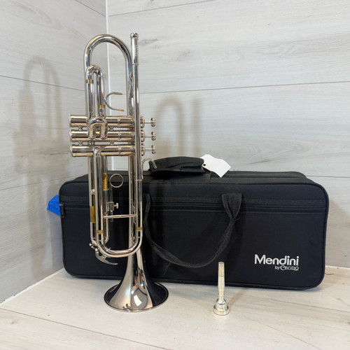 Vist Large View of Product Image Which is Used Cecilio MENDINI SILVER PLATED TRUMPET Trumpet