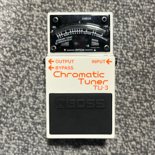 Vist Large View of Product Image Which is Used BOSS TU-3 CHROMATIC TUNER Guitar Pedal