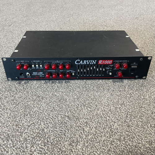 Vist Large View of Product Image Which is Used CARVIN R1000 STEREO BASS AMP Bass Amplifier