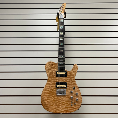 Vist Large View of Product Image Which is Used Carvin TL60 CUSTOM AS-IS T Type Electric Guitar Natural 6-String