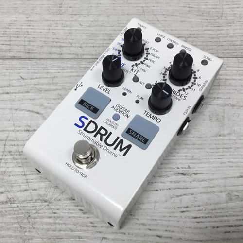 Vist Large View of Product Image Which is Used Digitech Sdrum Strummable Drums Guitar Effects Pedal