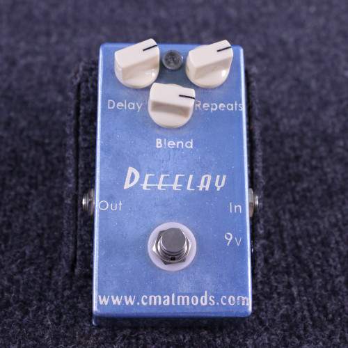 Vist Large View of Product Image Which is Used Cmat Mods DEEELAY PEDAL Delay Pedal