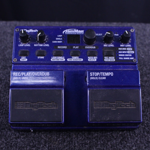 Vist Large View of Product Image Which is Used Digitech JAM MAN LOOPER W/PWR Looper Pedal