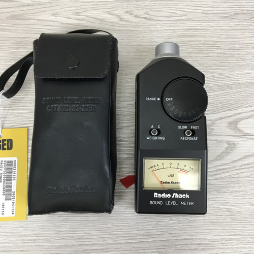 Vist Large View of Product Image Which is Used Radio Shack SOUND LEVEL METER Pro Sound Accessory