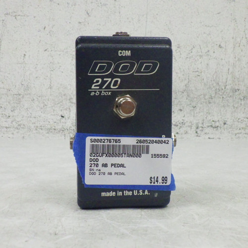 Vist Large View of Product Image Which is Used DOD 270 AB PEDAL A/B/Y Switch