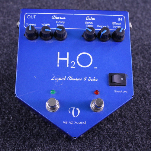 Vist Large View of Product Image Which is Used Visual Sound H2O CHORUS ECHO PEDAL Chorus Pedal