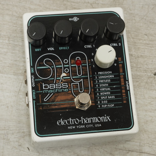 Vist Large View of Product Image Which is Used Electro Harmonix Bass 9 Synthesizer Pedal