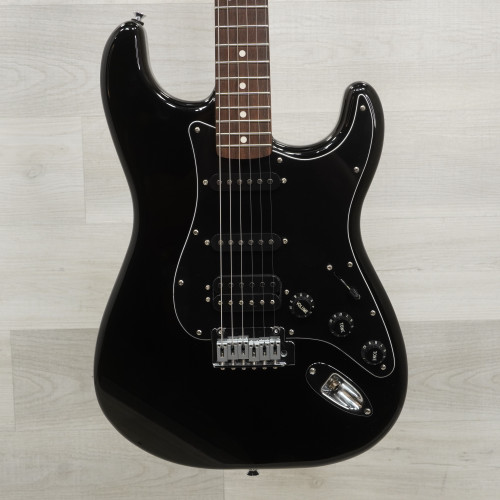 Vist Large View of Product Image Which is Used Fender Standard Stratocaster HSS Electric Guitar Black