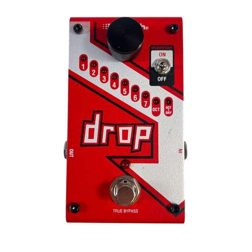 Vist Large View of Product Image Which is Used DigiTech Drop Polyphonic Drop Tune Pitch-Shifting Guitar Effects Pedal