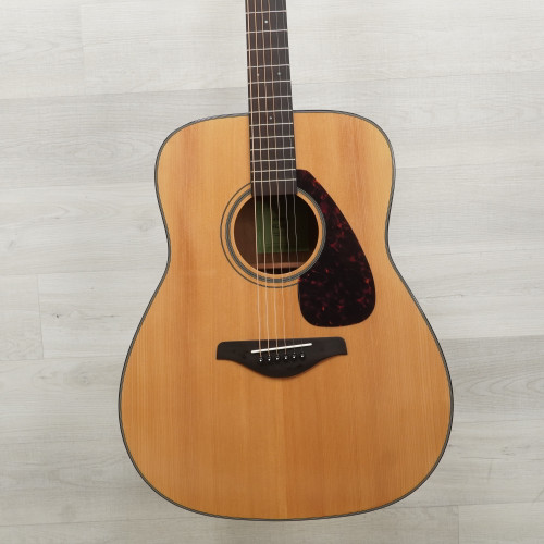 Vist Large View of Product Image Which is Used Yamaha FG800J Solid Top Acoustic Guitar Natural