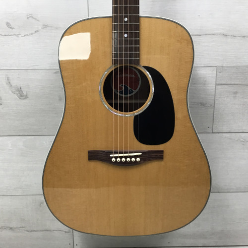 Vist Large View of Product Image Which is Used Eastman PCH2-D Solid Top Acoustic Guitar Natural