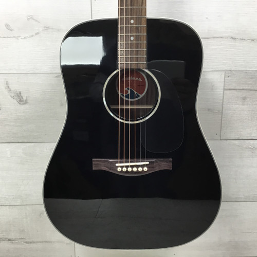 Vist Large View of Product Image Which is Used Eastman PCH2-D-BK Solid Top Acoustic Guitar Black