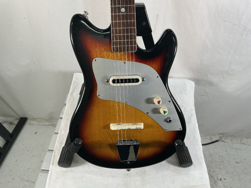 Vist Large View of Product Image Which is Used Kent POLARIS I Vintage Double Cutaway Electric Guitar Sunburst 6-String