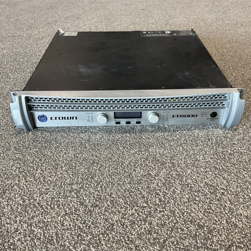 Vist Large View of Product Image Which is Used CROWN I-TECH I-T6000 Power Amplifier