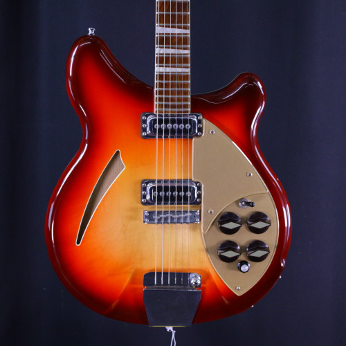 Vist Large View of Product Image Which is Used Rickenbacker 360 ELECTRIC GUITAR Semi-Hollow Electric Guitar Sunburst 6-String