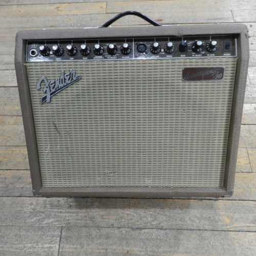 Vist Large View of Product Image Which is Used Fender ACOUSTASONIC 30 1 x 10 Solid State Amplifier 1 x 10