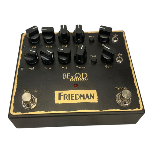 Vist Large View of Product Image Which is Used Friedman BE-OD DELUXE Overdrive Pedal