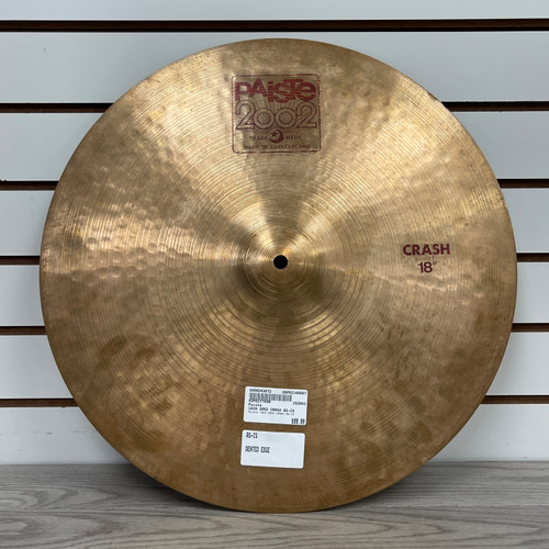 Vist Large View of Product Image Which is Used - Paiste 18IN 2002 CRASH AS-IS - Crash Cymbal 18"