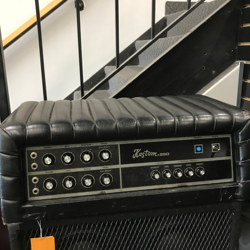 Vist Large View of Product Image Which is Used Kustom 250 Solid State Guitar Head