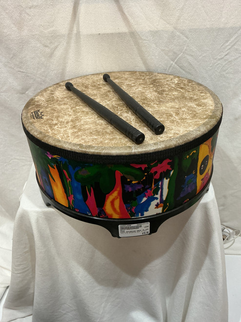 Vist Large View of Product Image Which is Used Remo KIDS GATHERING DRUM 16 INCH Percussion Instrument