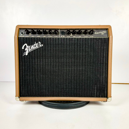 Vist Large View of Product Image Which is Used Fender Acoustasonic 90  Acoustic Combo Amp with Horn
