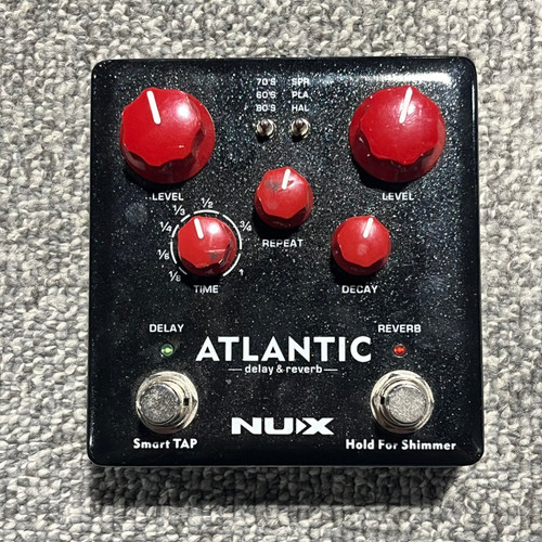 Vist Large View of Product Image Which is Used NUX ATLANTIC DELAY AND REVERB Guitar Pedal