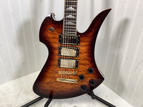 Vist Large View of Product Image Which is Used BC Rich PRO X MOCKINGBIRD W/HDSHL Pointy Electric Guitar Custom Graphics 6-String