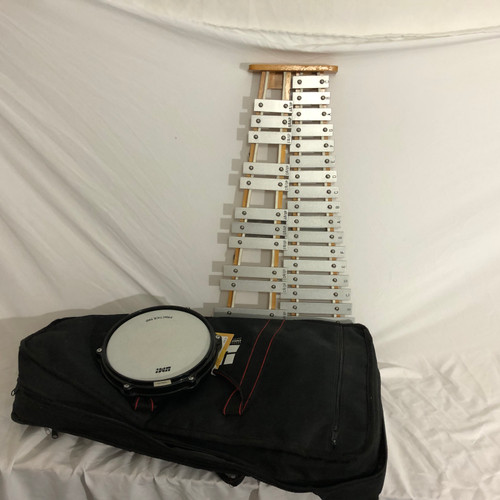 Vist Large View of Product Image Which is Used UMI UMI BELL KIT W STAND AND PAD Percussion Instrument