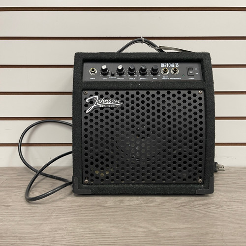 Vist Large View of Product Image Which is Used Johnson REPTONE 15 1 x 5 Solid State Amplifier 1 x 5