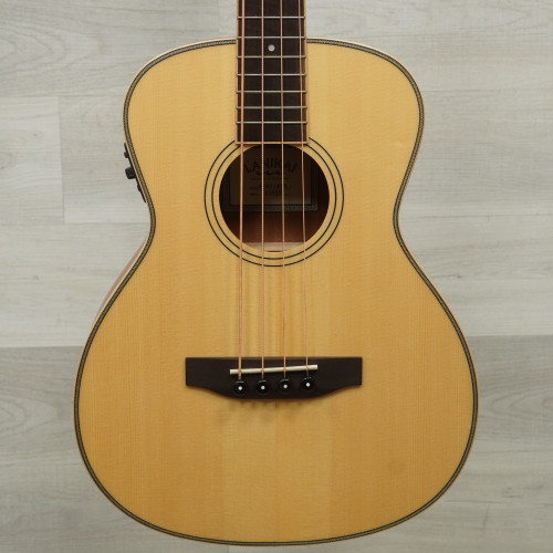 Vist Large View of Product Image Which is Used Lanikai Spst-ebu Acoustic Bass Guitar Natural