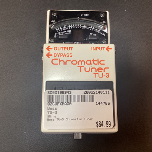 Vist Large View of Product Image Which is Used Boss TU-3 Tuner Pedal
