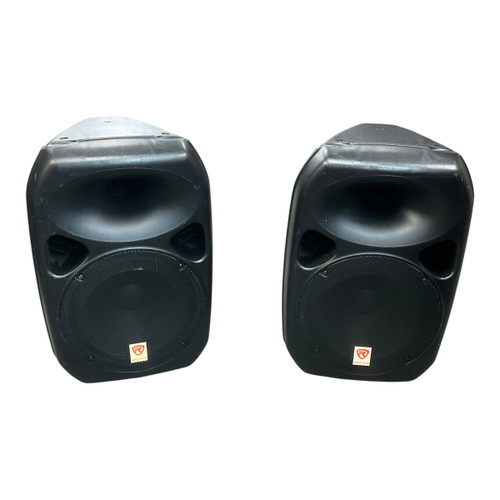 Vist Large View of Product Image Which is Used Rockville Powergig RPG-122K Powered Full Range Speaker Cabinet