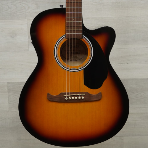 Vist Large View of Product Image Which is Used Fender FA-135CE Laminate Top Acoustic Guitar Tobacco Sunburst