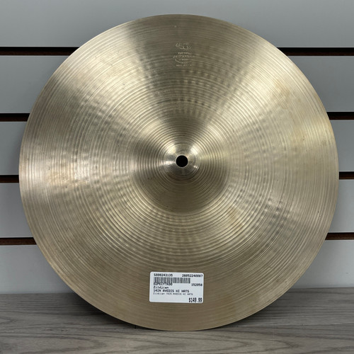Vist Large View of Product Image Which is Used Zildjian 14IN AVEDIS HI HATS Hi Hat Cymbals 14"