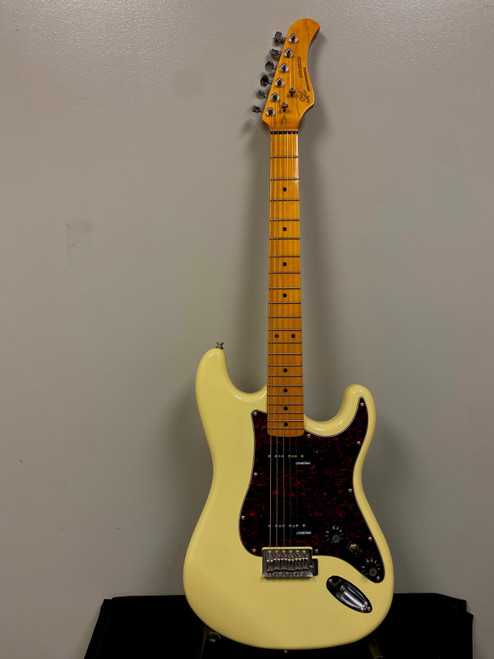 Vist Large View of Product Image Which is Used SX VTG SERIES STRAT S Type Electric Guitar White 6-String