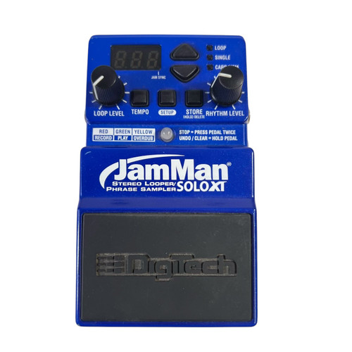 Vist Large View of Product Image Which is Used DigiTech JamMan Solo XT Stereo Looper Phrase Sampler Pedal