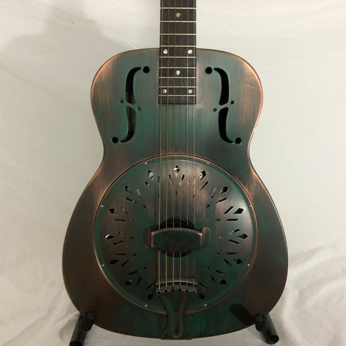 Vist Large View of Product Image Which is Used Recording King RM-997-VG Resonating Guitar