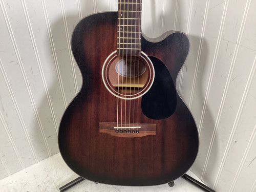 Vist Large View of Product Image Which is Used Mitchell T333CE-BST Laminate Top Acoustic Guitar Brown