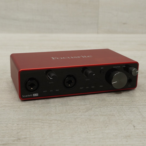 Vist Large View of Product Image Which is Used Focusrite Scarlett 4i4 3rd Gen Computer Interface
