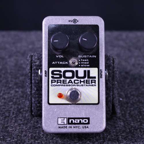 Vist Large View of Product Image Which is Used Electro Harmonix (E/H) SOUL PREACHER Guitar Effects Pedal