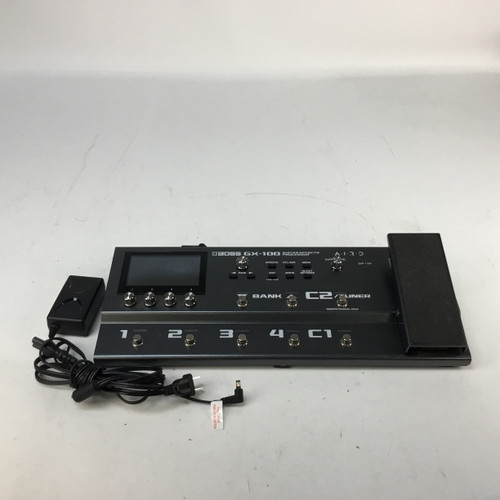 Vist Large View of Product Image Which is Used Boss GT-100 W/BT DONGLE Floorboard Amp Modeling + FX