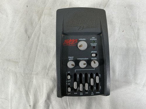Vist Large View of Product Image Which is Used Fishman PLATINUM PRO EQ ACOUSTIC BASS Guitar Effects Pedal