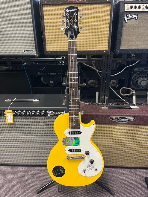 Vist Large View of Product Image Which is Used Epiphone LES PAUL SL LP Type Electric Guitar Yellow 6-String