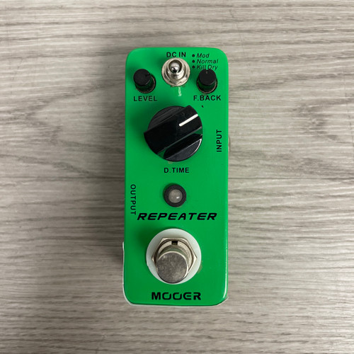 Vist Large View of Product Image Which is Used Mooer REPEATER Delay Pedal