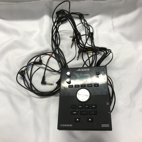 Vist Large View of Product Image Which is Used Alesis COMMAND BRAIN W CABLES Electronic Drum Module