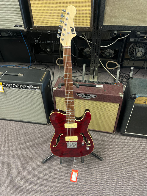 Vist Large View of Product Image Which is Used IVY ITF-300 T Type Electric Guitar Red 6-String
