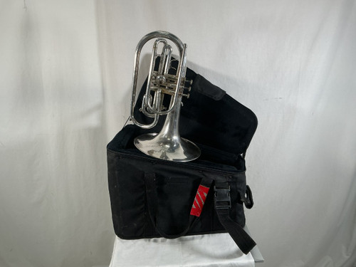 Vist Large View of Product Image Which is Used Getzen SILVER MELLOPHONE Other Brass Instrument