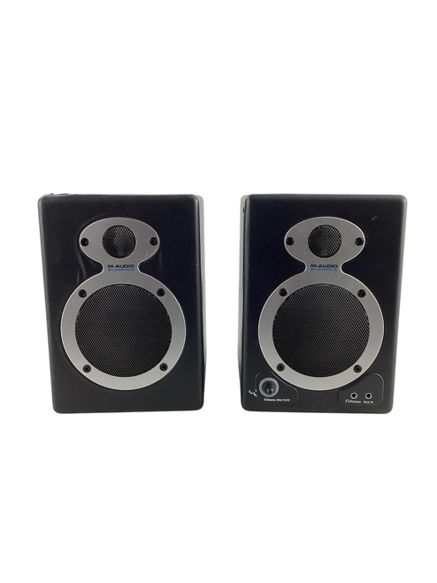 Vist Large View of Product Image Which is Used M-Audio StudioPro 3 Powered Studio Monitors -PAIR